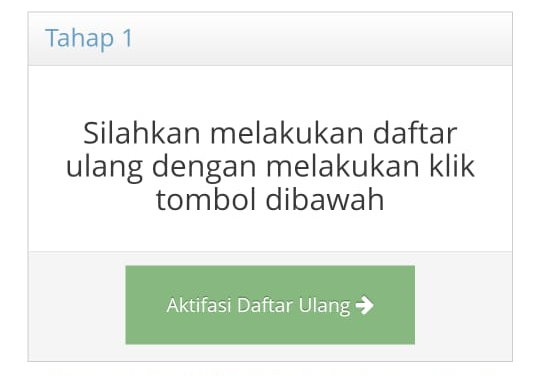 Panduan Daftar Ulang TU